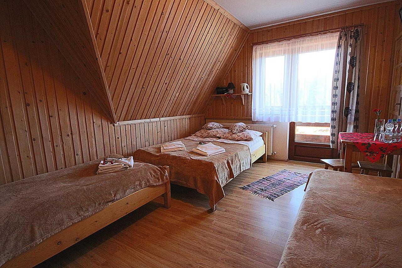 ムジャシフレ Lesne Zacisze Bed & Breakfast エクステリア 写真