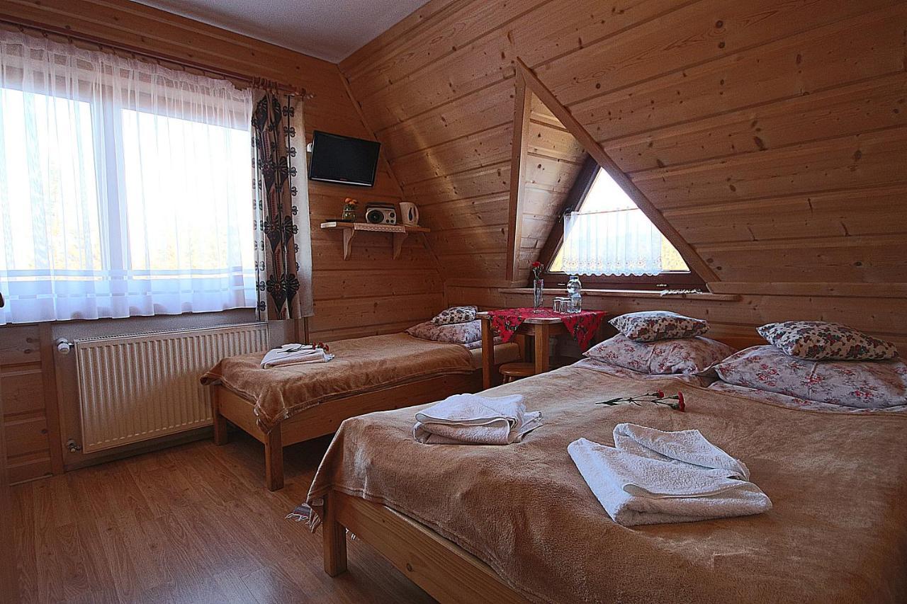 ムジャシフレ Lesne Zacisze Bed & Breakfast エクステリア 写真
